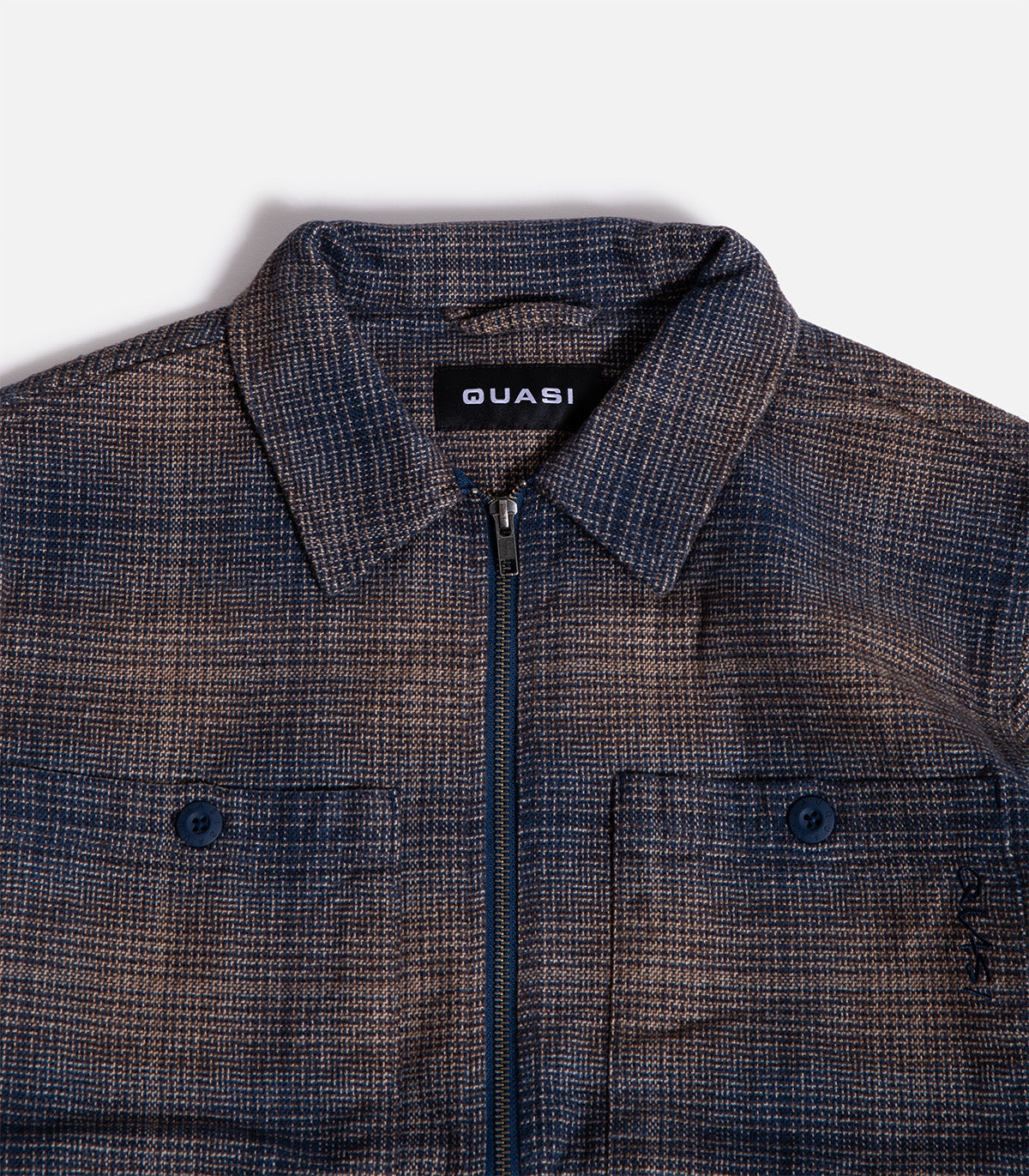 Quasi Grain Shirt Jacket