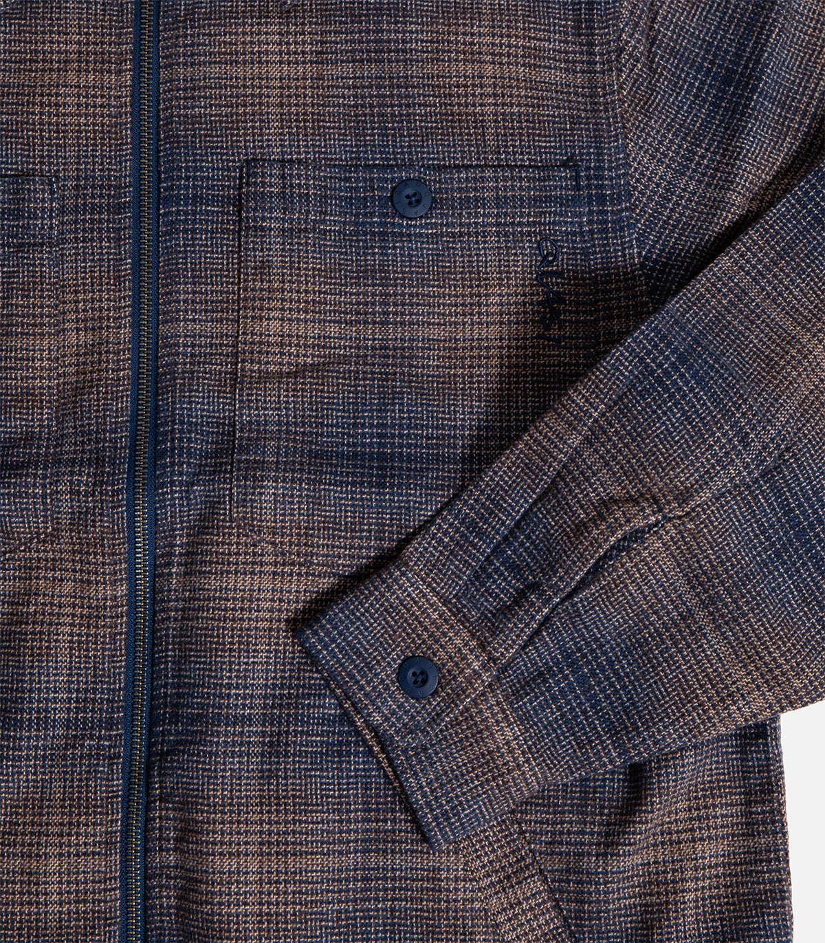 Quasi Grain Shirt Jacket