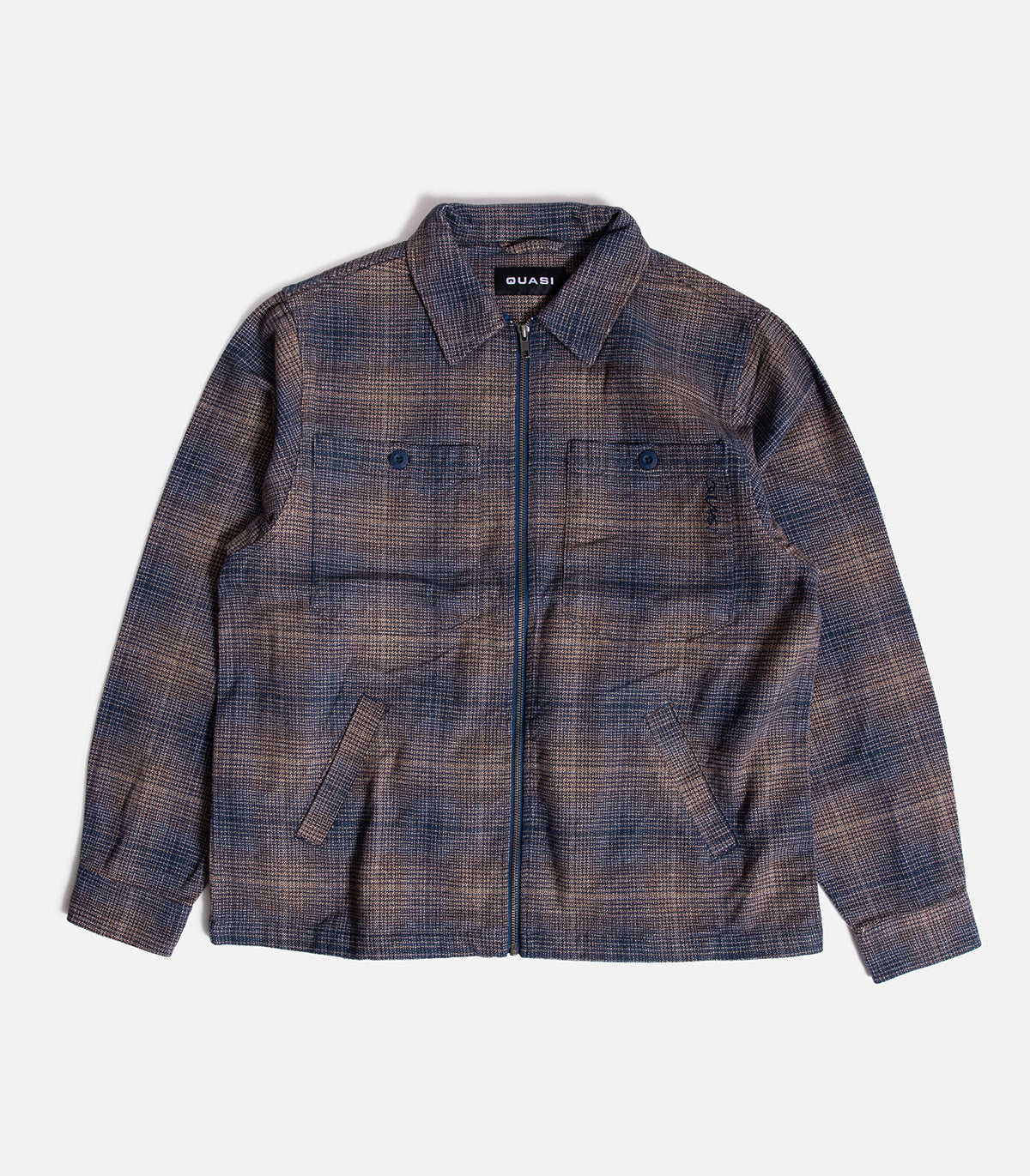 Quasi Grain Shirt Jacket
