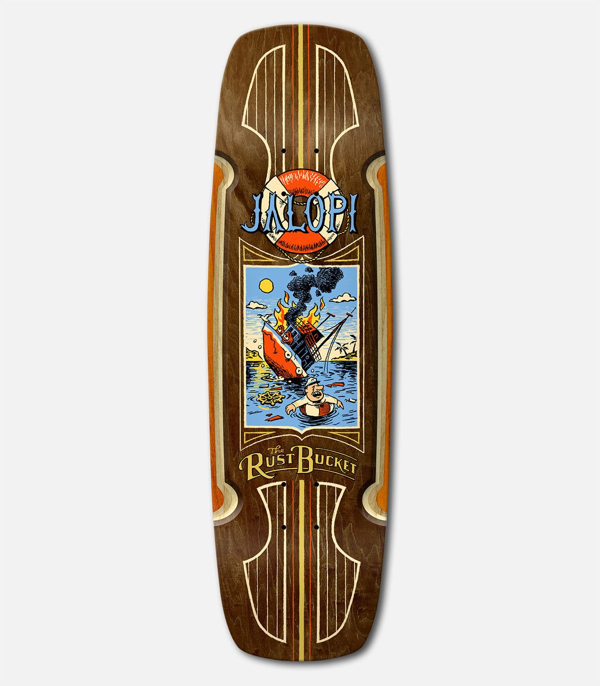 Antihero Jalopi Rust Bucket Deck