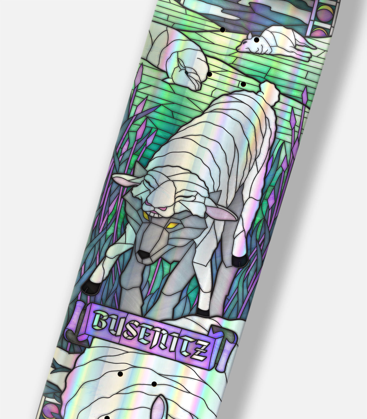 Real Dennis Busenitz Holographic Cathedral Deck