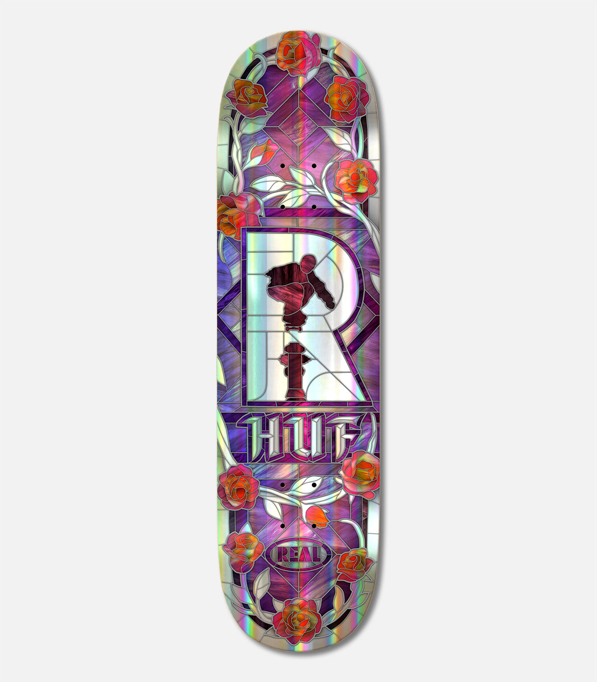 Real Huf Holographic Rainbow Cathedral Deck
