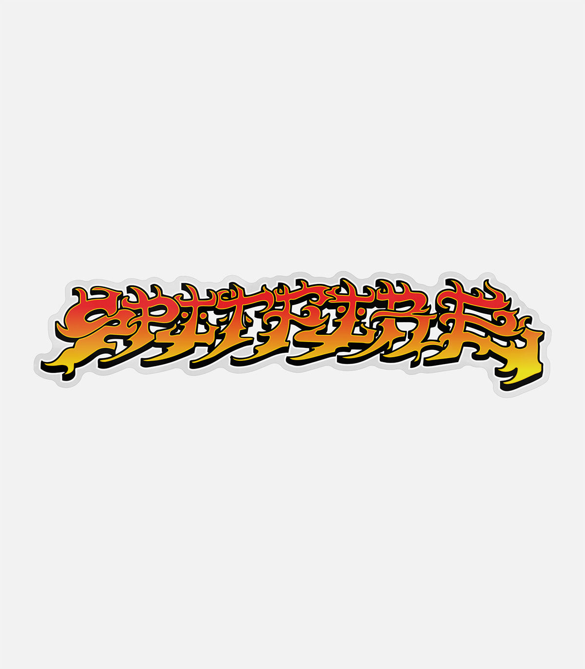Spitfire Savie II Script Sticker