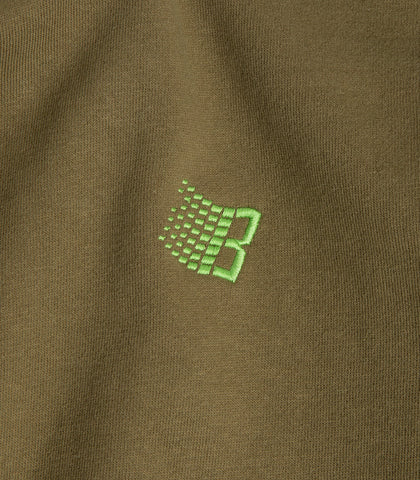 Bronze 56K B Logo Embroidered Crewneck