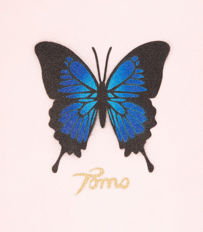 Tomo Skate Co. Butterfly Pink Griptape